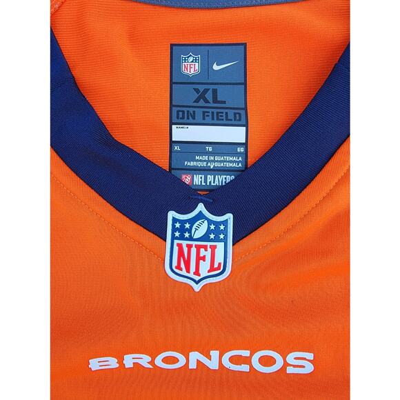 Denver Broncos #13 Trevor Siemian NFL Nike On Field Jersey Size Men’s XL - Picture 7 of 7